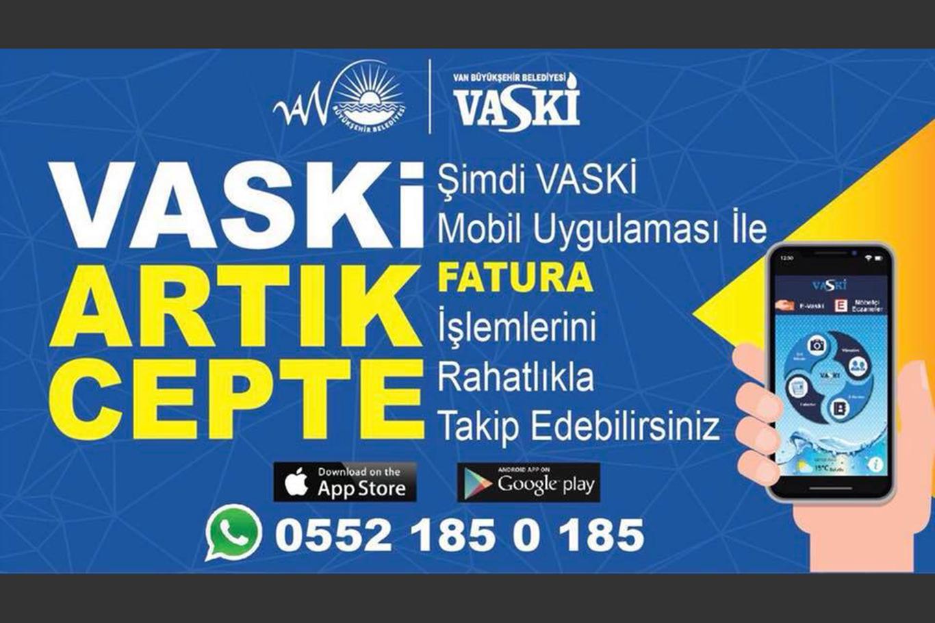 VASKİ aboneleri artık cepten fatura ödeyebilecek VASKİ aboneleri artık cepten fatura ödeyebilecek